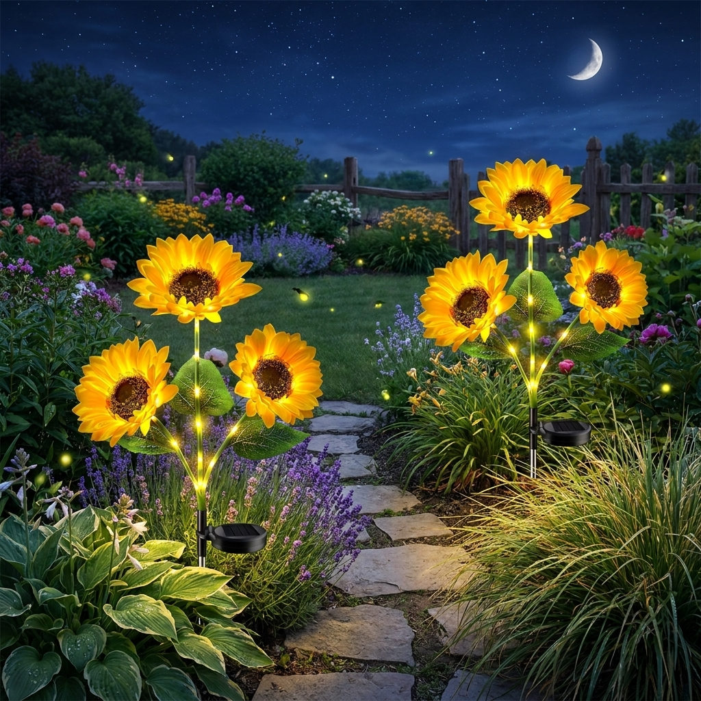 Lumiflora™ – Girasoli Luminosi a Energia Solare