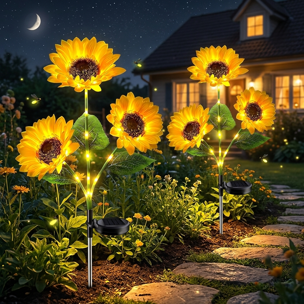 Lumiflora™ – Girasoli Luminosi a Energia Solare