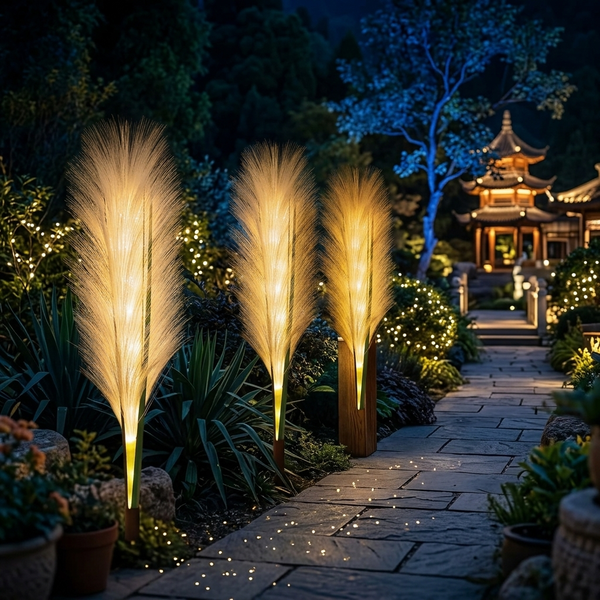 Pampas Luminose a Energia Solare