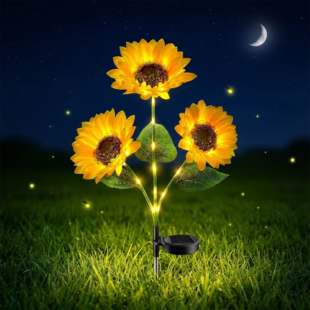 Lumiflora™ – Girasoli Luminosi a Energia Solare